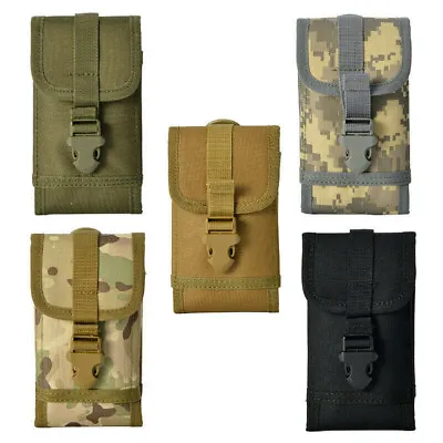 Tactical Military Universal Cell Phone Belt Pack Bag Waist Molle Pouch Holster • $7.99