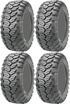 Four 4 Maxxis Ceros ATV Tires Set 2 Front 25x8-12 & 2 Rear 25x10-12 MU07 • $569