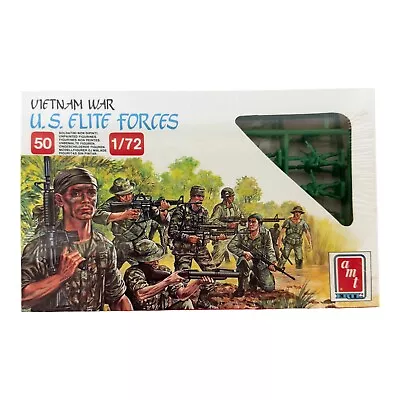 AMT ERTL #8652 U.S. Elite Forces Vietnam War Figures 1:72 - New & Sealed • $21.97