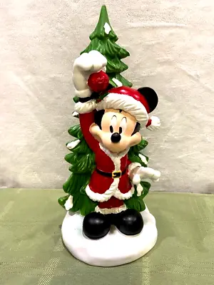 DISNEY Mickey Mouse Statue Christmas Tree Resin Figurine Figure Decor New • $35.99