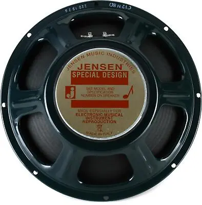 Jensen C12N 12-inch 50-watt Vintage Ceramic Guitar Amp Speaker - 8 Ohm • $112.95