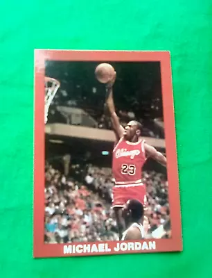 Michael Jordan Red Border Promo Card Bulls Rare! • $8.99