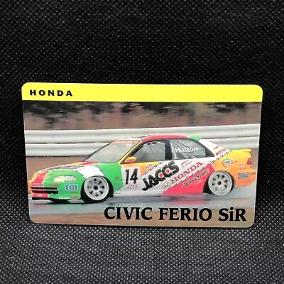 Honda Civic Ferio SiR Racing Car Card TCG Rare Vintage Japanese Japan No.32 F/S • $15.99