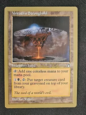 World Championship 1998 ** Volrath's Stronghold (Gold Bordered) ** Mtg Magic • $29.99