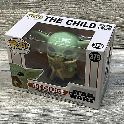 Funko Pop! The Child With Frog #379 Mandalorian Star Wars Grogu - New W/ Box Pro • $11.24