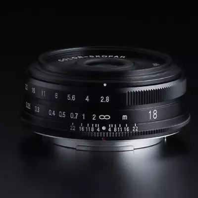 Voigtlander COLOR-SKOPAR 18mm F2.8 Aspherical Fuji XF X Black Single Focus Lens • $658