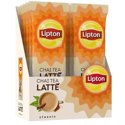 Lipton Chai Tea Latte 10 Pcs X 18gr Instant Exp. 9.2024 • £19.30