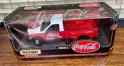 Diecast 1/24 Matchbox Collectibles Coca Cola Ford F-350 Super Duty Dually Sealed • $42.91