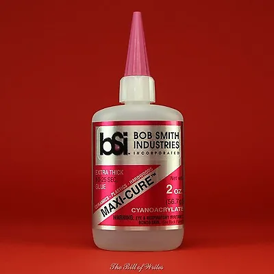 Bob Smith / (BSI) / MAXI-CURE / Extra Thick CA Glue - 2 Oz Bottle Cyanoacrylate  • $13.95