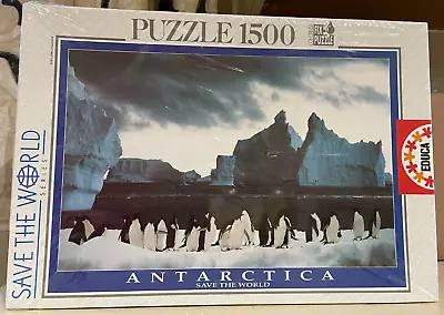 NEW  Antarctica  Save The World  Jigsaw Puzzle 1500 Pcs By EDUCA Sealed RARE • £8