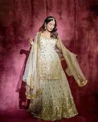 Ready Indian Bridal Lehenga Choli Party Wear Lehnga Bollywood Designer Dress New • $52.99
