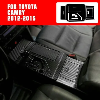 27pc For Toyota Camry Carbon Fiber Car Interior Decor Trim ABS Sticker 2012-2015 • $17.85