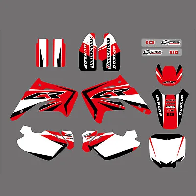 2003-2012 For Honda CR85 CR85R Graphics Kit Backgrounds Stickers Fender Decals • $47.49