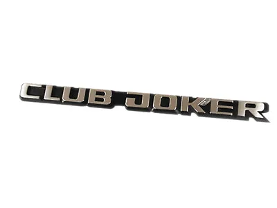 NOS Type Mark Nameplate Emblem Club Joker For VW Bus T3 • $137.32