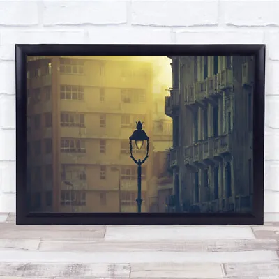 £35.99 • Buy Recapturing Alexandria Scene Forty Three Lamp Post Vintage Buildings Print