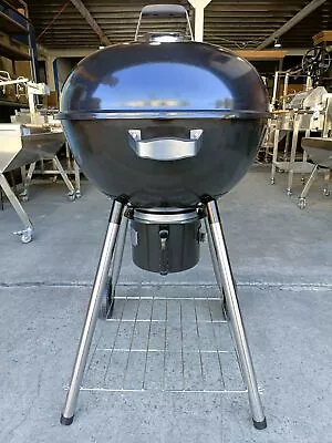 NEW CHARCOAL KETTLE BBQ GRILL SMOKER - STAINLESS STEEL GRILL - 57cm LIKE A WEBER • $135