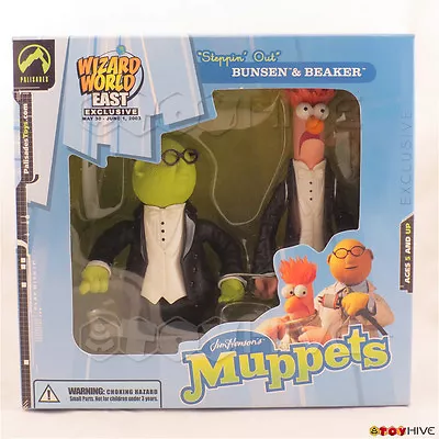 Muppets Palisades Steppin' Out Bunsen Honeydew & Beaker Wizard World 2003 • $74.99