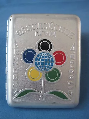 Cigarette Case. Olympic Games. Moscow 1980. • $23.50