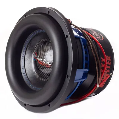 American Bass Xmaxxx Monster 15  4000w/8000w (rms/max) Xmax 2-ohm Dvc Subwoofer • $679