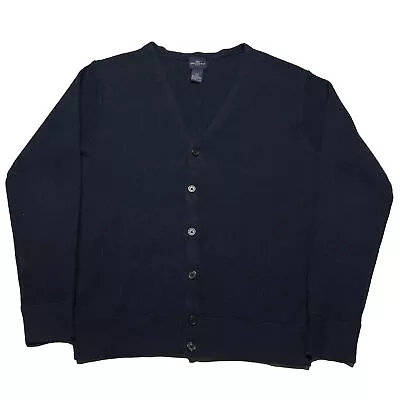 Vintage 80s Dockers Cardigan Sweater Mens Medium Blue Golf Hipster Button Up 90s • $26.99