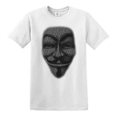 $12.42 • Buy Anonymous T-shirt V For Vendetta Mask Shirt Christmas Gift Tshirt Top Tee