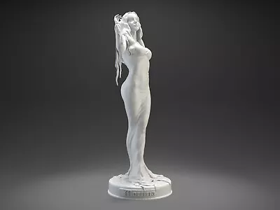 Morticia Addams Figure Resin Model 3D Printing Unpainted Unassembled GK Kit • $40.21