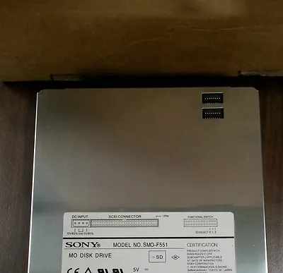 MOD Drive 2318598  SMO-F551SD Internal SCSI MO Drive 5.2GB  • $375