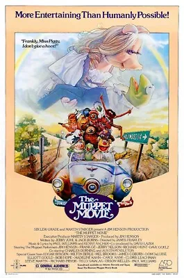 The Muppet Original Movie Premium POSTER MADE IN USA - FIL727 • $15.48