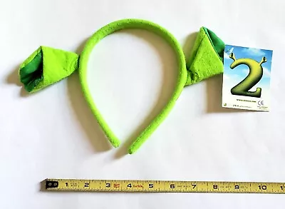 Official 2004 Shrek 2 Movie Promo Headband Ears - Dreamworks Mike Myers Costume • $15