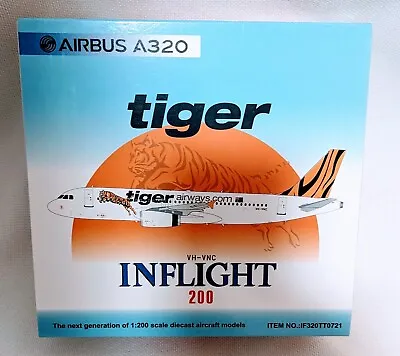 Inflight200 Tiger Airways Airbus A320-200 1:200 VH-VNC (IF320TT0721) • $120