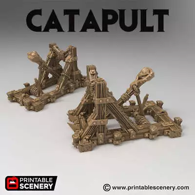 Catapult - Time Warp 28mm 32mm Wargaming Terrain D&D DnD • $7.89