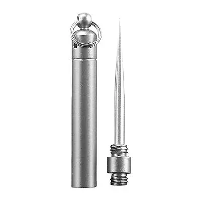 Metal Toothpicks Reusable Titanium Portable Toothpicks Waterproof Toothpicks • $7.54