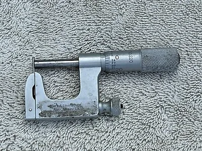 Vintage Starrett Multi Anvil Micrometer No. 220 Machinist Tool • $55