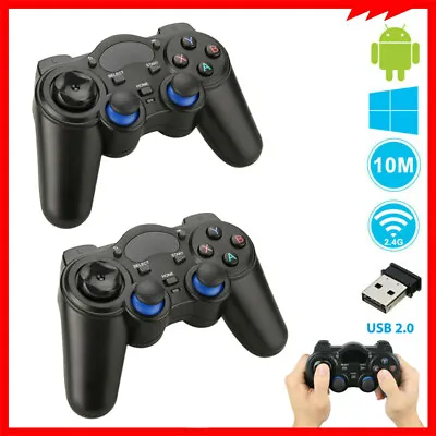 USB Wireless Gaming Controller Gamepad For PC / Laptop Compute & Android & Steam • $16.99
