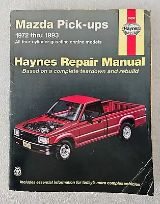 Mazda Pick-ups 1972-1993 Repair Manual Haynes Publications 61030 • $11.50