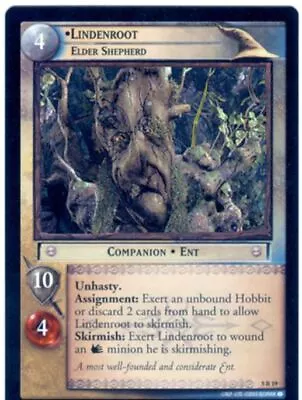 Lord Of The Rings CCG Card BohD 5.R19 Lindenroot Elder Shepherd • £1.49