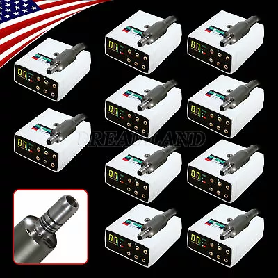 1-10set Dental LED Brushless Electric Micro Motor Fit 1:1/1:5 Contra Angle • $173.99