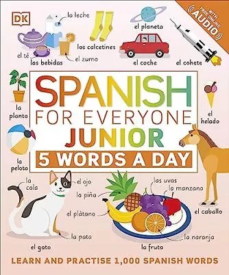 Spanish For Everyone Junior 5 Words A Day: Learn And Practise 1 • £4.57