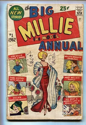 Millie The Model Annual #1 Comic Book 1962-Marvel-pin-ups-paper Dolls • $83.30