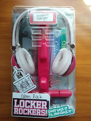 Locker Rockers Magnetic Headset Hanger (2012 Sealed) Pink #5062 Wish Factor  • £6.27