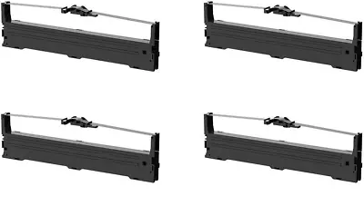 (PACK OF 4) Epson LQ590 FX890 S015329 S015589 S015337 LQ 590 Compatible Ribbon • $19.95