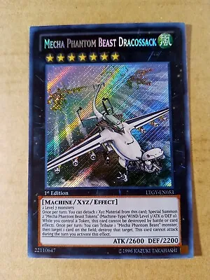 Mecha Phantom Beast Dracossack LTGY-EN053 1st Ed Secret Rare Yugioh NM See Pics • $37.49