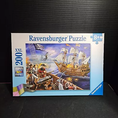 Ravensburger Premium XXL 200 Piece Puzzle Black Beard's Battle • $12.95