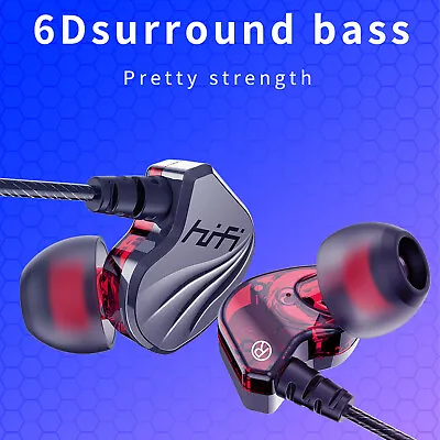 In-Ear Wired Sport Running Earphone Earbuds Over Ear Hook Headphone 3.5mm W/MIC • $8.99