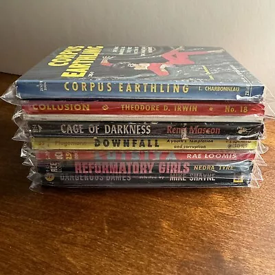 Lot Of 7 Vintage Paperbacks - GGA Crime Sci-fi Bundle • $27.99