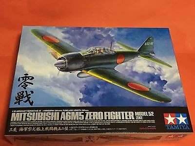 1/32 Tamiya  Mitsubishi A6M5 Model 52 Zero Fighter   60318  • $58.50