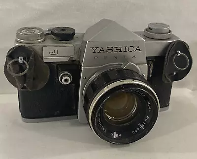 Vintage Yashica Penta J Camera + Yashinon Lens FOR PARTS/REPAIR ONLY • $34.95