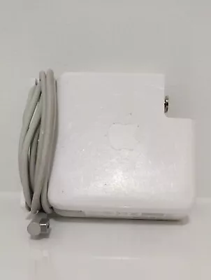 GENUINE APPLE 85W MagSafe 1 ''L'' -Shape POWER ADAPTER CHARGER - A1343 - NO PLUG • £17.99