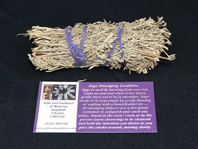 Sage Smudge Stick Cleansing Ritual Herbs • £3.99