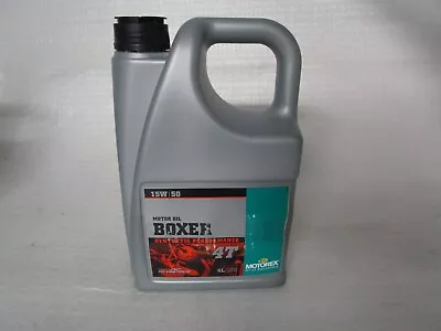 Motorex Boxer 4T Synthetic Performance 15W/50 4-Liter Motor Oil For BMW • $69.99